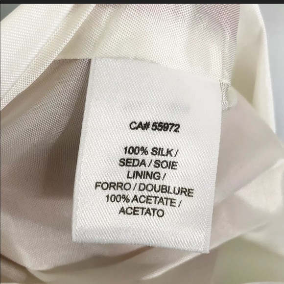 Laundry Shelli Segal 100% Silk Dress Butterflies Sz. 10 - Picture 10 of 10